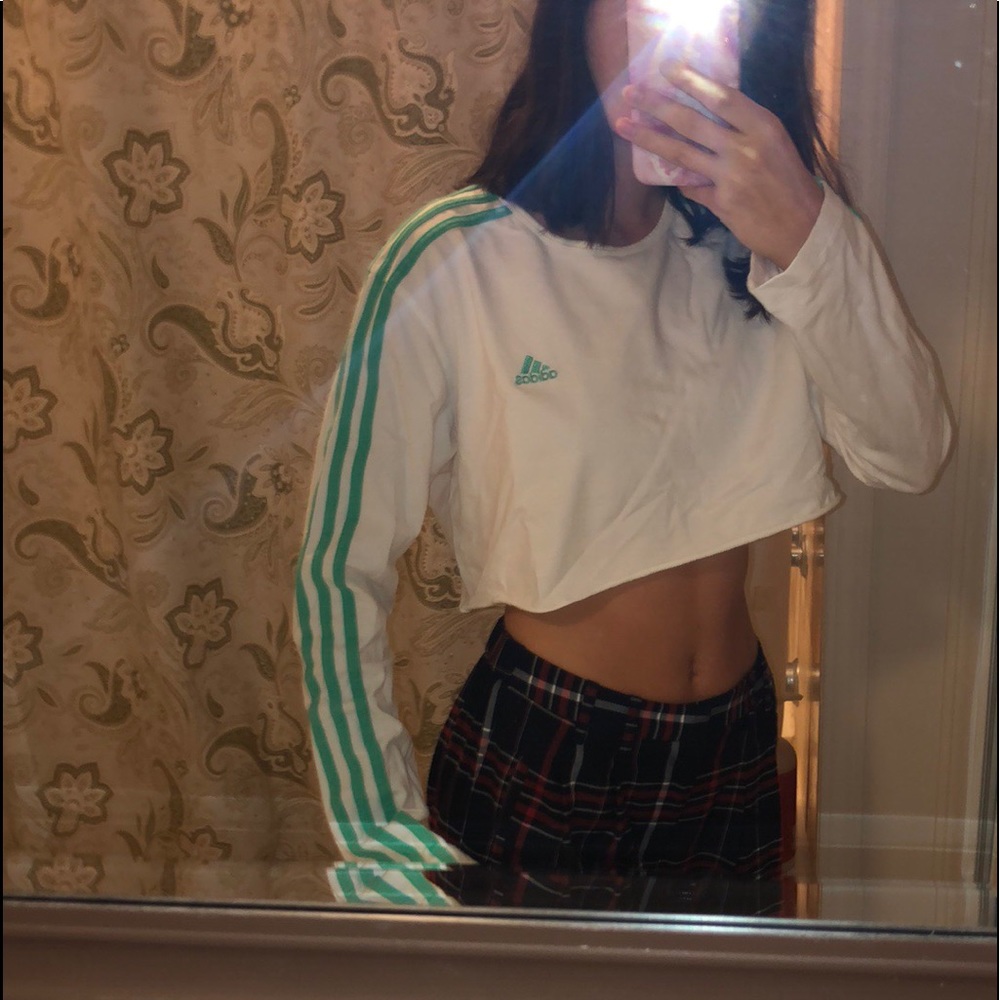 adidas cropped shirt